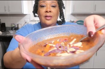 MY VEGAN SWEET POTATO CHILI!!