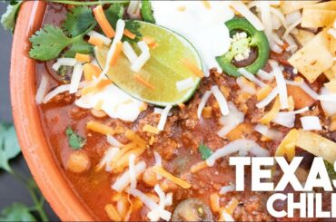 Texas style Chilli | Hearty Chilli with the flavours of the South | Kravings