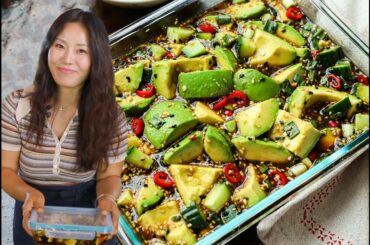 Mayak Avocado, Korean Marinated Avocado Recipe | A Quick Avocado Recipe That Will Change Your Life