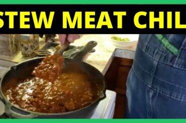 (Venison) Stew Meat Chili