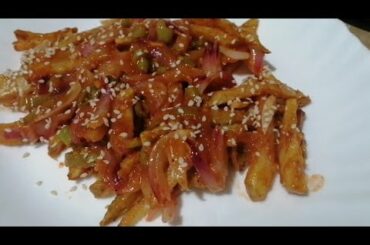 Chili patato recipe potato chili sauce recipes for snacks By Recipes cook with arshi mairaj in hindi