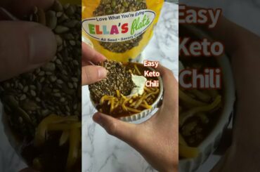 Low Carb Recipes #Keto #ketodietforweightloss Easy Keto Chili  #ketodiet