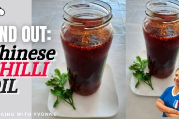 Easy Chinese Chilli Oil - Cooking With Yvonne