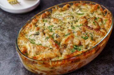 Sausage Pasta Casserole Recipe by SooperChef