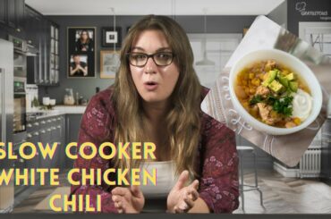 Slow Cooker White Chicken Chili | Gratuitous Recipes