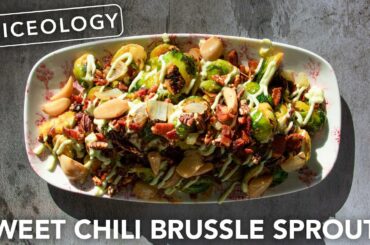 FLAVOR HOG SWEET CHILI BRUSSLE SPROUTS // FISH FOOD