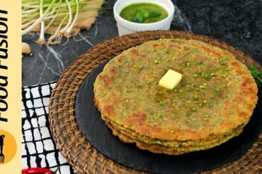 Haray Lehsan ki Besani Roti - Winter Special Recipe By Food Fusion