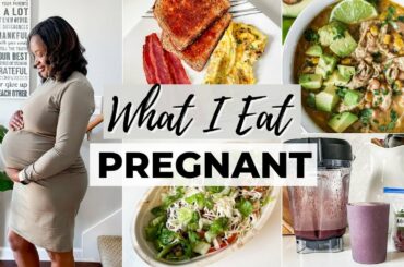 WHAT I EAT IN A DAY WHILE PREGNANT | 32 Weeks Pregnant | Third Trimester