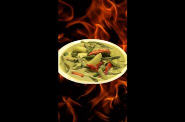 Thai Green Fish Curry #shorts | Epic Bong Kitchen