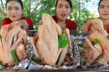 Yummy cooking chicken roasted with chili recipe - Cook and eat chicken recipe