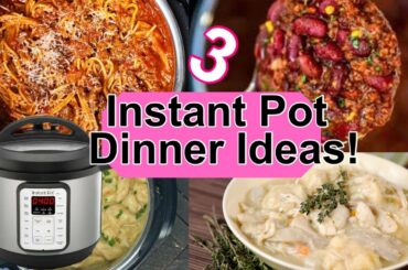 FALL INSTANT POT RECIPE IDEAS | MichelleMade Recipes