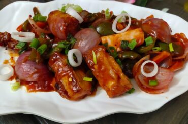 Chili paneer recipe | very tasty and crispy | Made by :- Manju