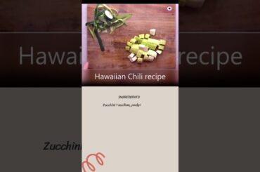 Hawaiian Chili recipe #shorts