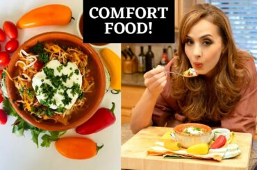 MY FAVORITE WAY to USE LEFTOVER TURKEY: HEALTHY + EASY TURKEY CHILI!