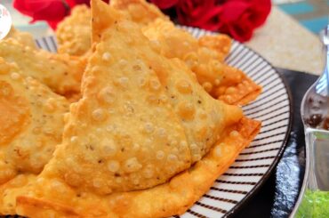 Super Easy Potato Samosa/Crispy Samosa Recipe By I Cook You Eat