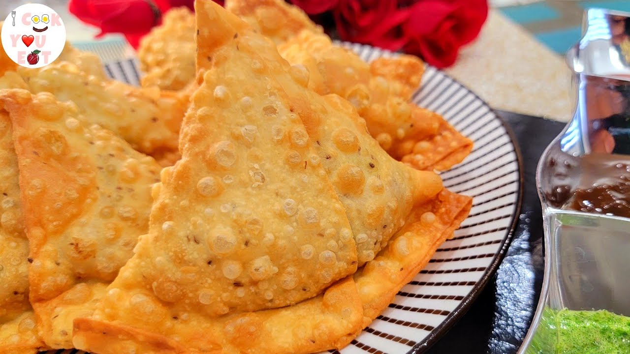 Super Easy Potato Samosa/Crispy Samosa Recipe By I Cook You Eat Chili
