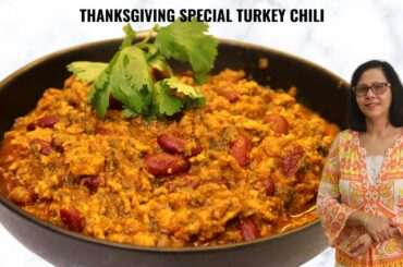 Thanksgiving Meals: Special Turkey Chili Recipe | Instant Pot Recipes | Epic Bong Kitchen