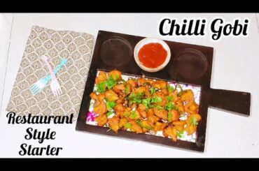 Chilli Gobi Recipe | Cauliflour 65 Gobi Manchurian | Easy Evening Snack Recipe | Gobi Chilli 65