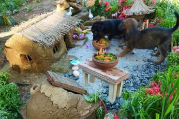 Mini Village - Chicken Biryani | Mini Chicken Biryani Recipe | Sri Lankan Mini Foods | Mini Cooking