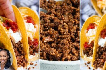 How to Make Ground Beef Tacos Recipe with Homemade Beef Taco Seasoning