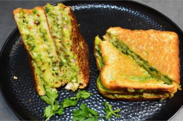 Cheese Chili Sandwich Recipe | Chilli Cheese Toast | Breakfast And Quick snack Recipe