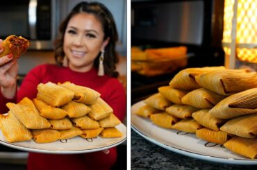 HOW TO MAKE THE BEST TAMALES ROJOS EVERYTIME | RED BEEF TAMALES RECIPE