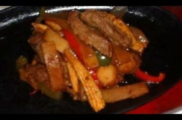 Thai beef chili. Homemade step-by-step recipe