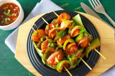 Chili Veggies Sizzler |  Winter recipe #shorts