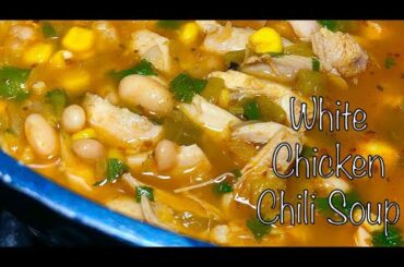 15 Minute White Chicken Chili Soup