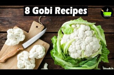 Best Cauliflower Recipes | Easy Gobi Recipes| Top 5 Indian Cauliflower Veg Recipes | Veg Recipes