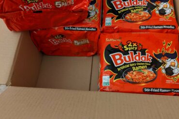 This should keep me fed for the next week or two. Wish I could get the 3x in the US!