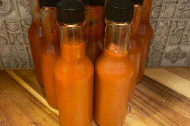 I made pumpkin spice hot sauce!