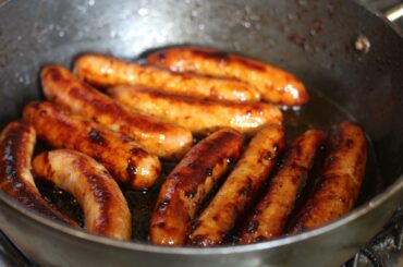 Hot Chocolate. Chocolate Habanero, and Trinidad Scorpion Sausages.