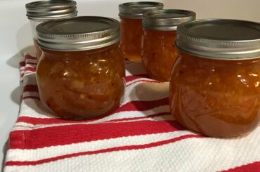First canning effort: Habanero Pineapple pepper jelly