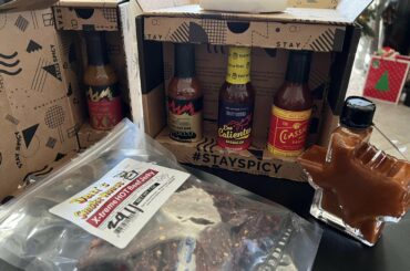 My family knows me too well. Behold my spicy haul this Christmas!