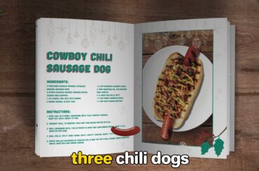 On the third day of Christmas, Eckrich gave to me...three chili dogs!