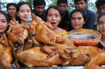 Cook chicken crispy with chili sauce in my big family - Chicken crispy recipe