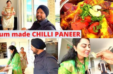 Mum's Traditional Chilli Paneer Recipe - QUICK & DELICIOUS || Grand Mother Recipe