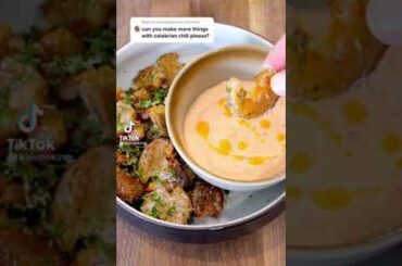 Crispy Potatoes with Calabrian Chili Recipe #shorts #food