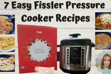 7 Easy Fissler Recipes || Easy Slow Cooker Recipes || Pressure Cooker Recipes || Slow Cooker Recipes