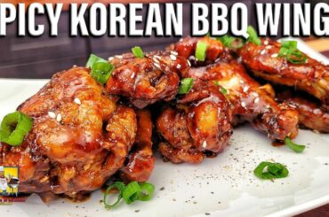 Spicy Korean BBQ Wings