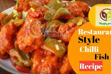 Chilli Fish Recipe||Chinese Fish|| Restaurants Style Chilli Fish||Fast & Easy Fish Chilli Recipe..