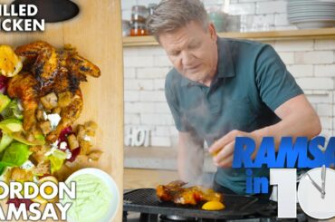 Gordon Ramsay's Grilled Chicken in under 10 Minutes