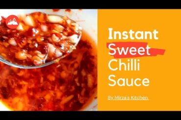 #shortsinstant sweet chilli sauce |Home made sweet chilli garlic sauce recipe