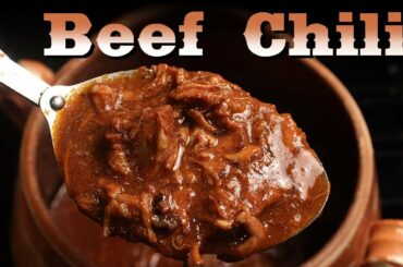 Homemade Beef Chili - Recipe