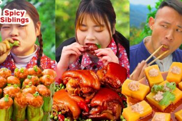 So Funny, Spicy Queen Eats Chili ! || Spicy Food Pranks || TikTok Funny MUKBANG || SpicySiblings