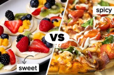 Extreme Challenge: Sweet Vs Spicy Meals