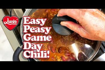 Making Chili: Game Day Bliss