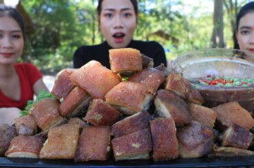 Yummy cooking Pork crispy with chili sauce recipe - Pork crispy recipe