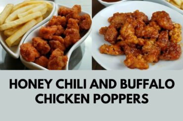 Chicken Poppers Recipe | Buffalo and Honey Chili Poppers | Spicy Cafe